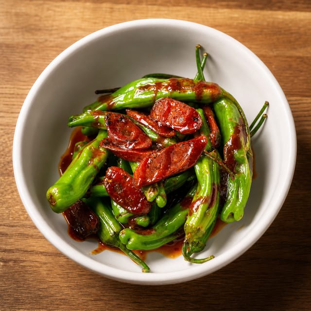 SHISHITO PEPPERS.