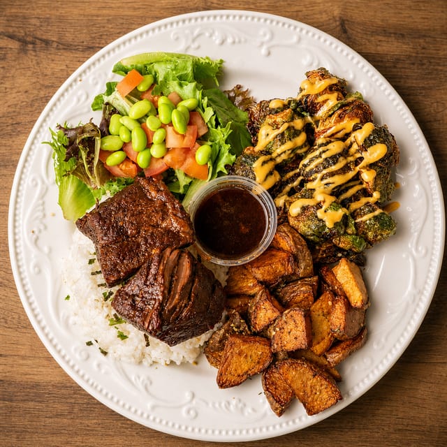 SHORT RIB PLATE.